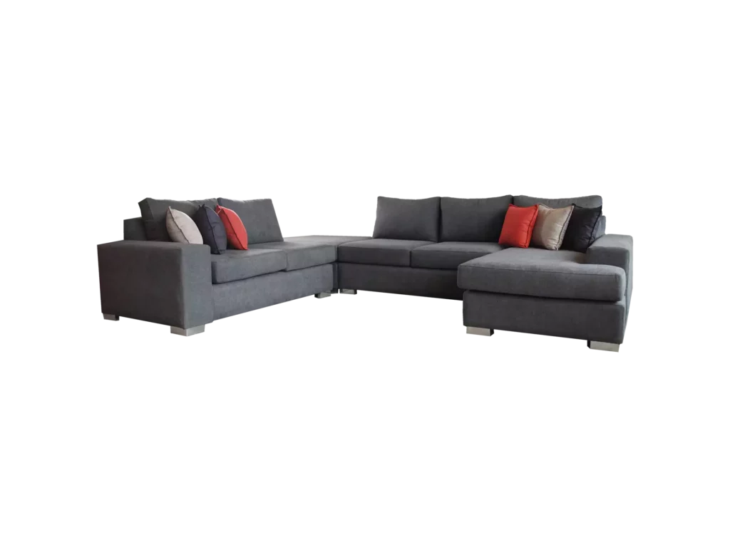 dream 4 en 1 almohadones rojos blancos y negros visto de frente