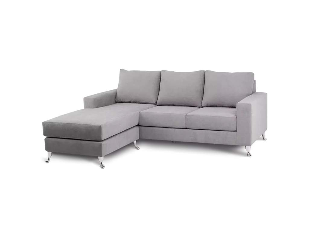 sofa milan 3 cuerpos y 3 modulos con chaise longue abugar moderno y elegante