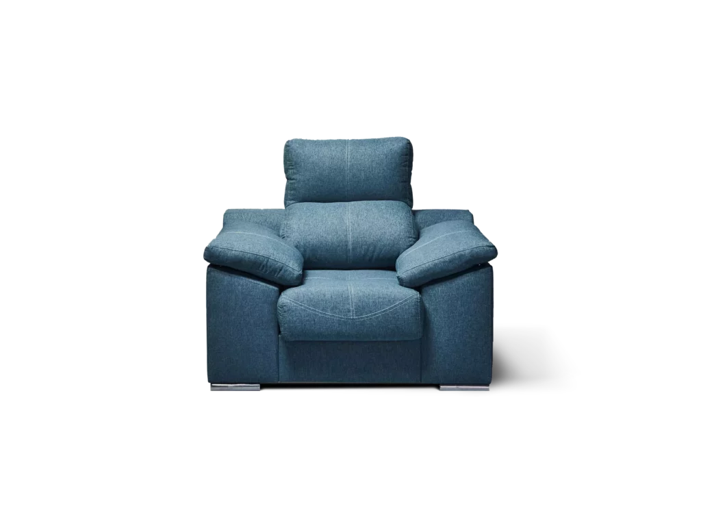 sillon galaxy individual abugar con asientos extensibles y apoya cabezas de 5 posiciones